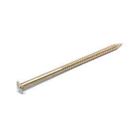 60MM X 3.15 Rose Head Ring Shank ซิลิกอนบรอนซ์เล็บสำหรับสร้างเรือ