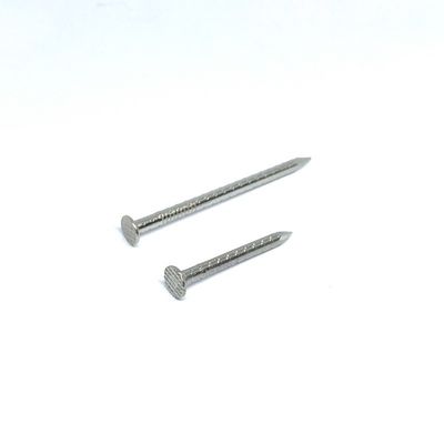 Jagged Shank ตาหมากรุกหัวแบน 304 เล็บสแตนเลส
