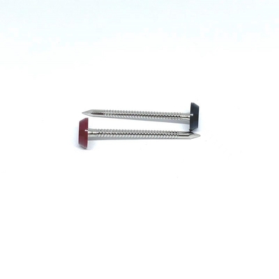ตะปูหัวพลาสติกก้านแหวนสำหรับมุงหลังคา 3.0X50MM